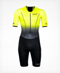 Macaquinho de Triatlo - HUUB Commit Long Course Tri Suit Fluo Yellow - Masculino