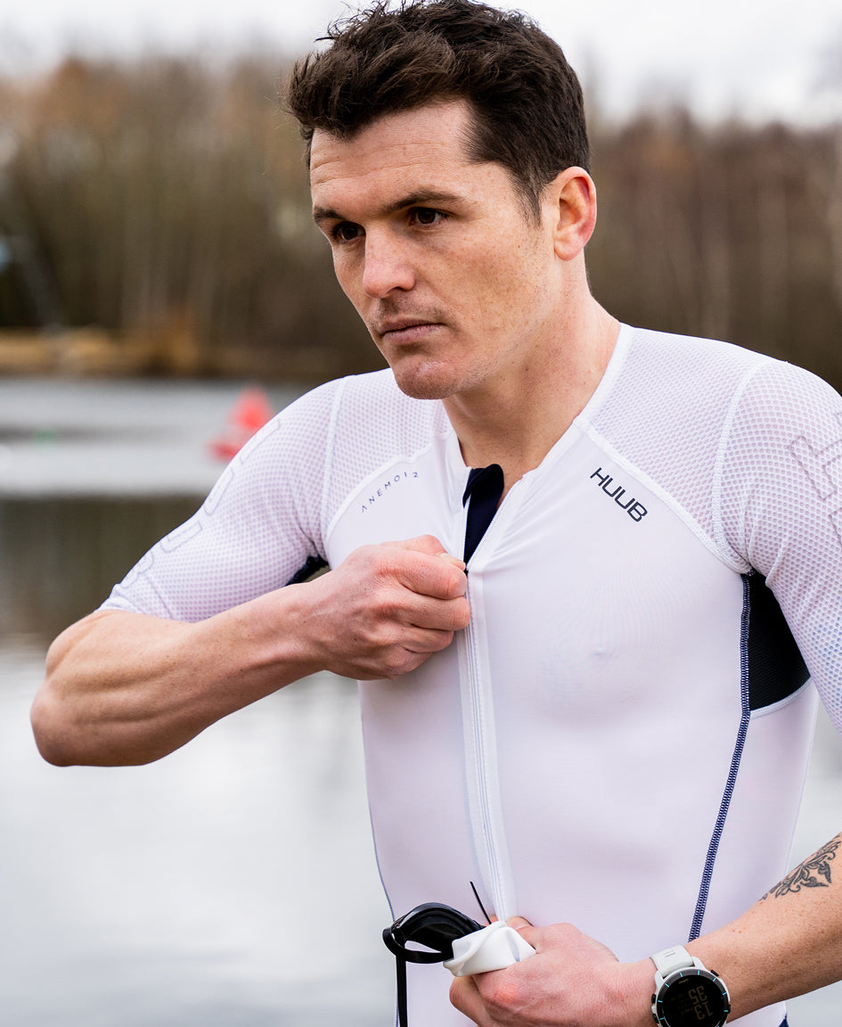 Anemoi 2 | SUB22 Tri Suit White - Men's