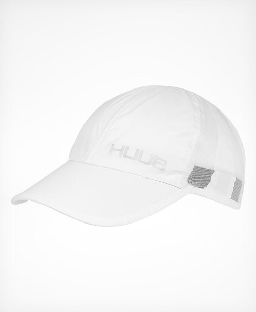 Boné de corrida HUUB Race Cap II White