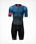 Macaquinho de Triatlo - HUUB Earo Pro Aero Tri Suit Navy / Red - Masculino