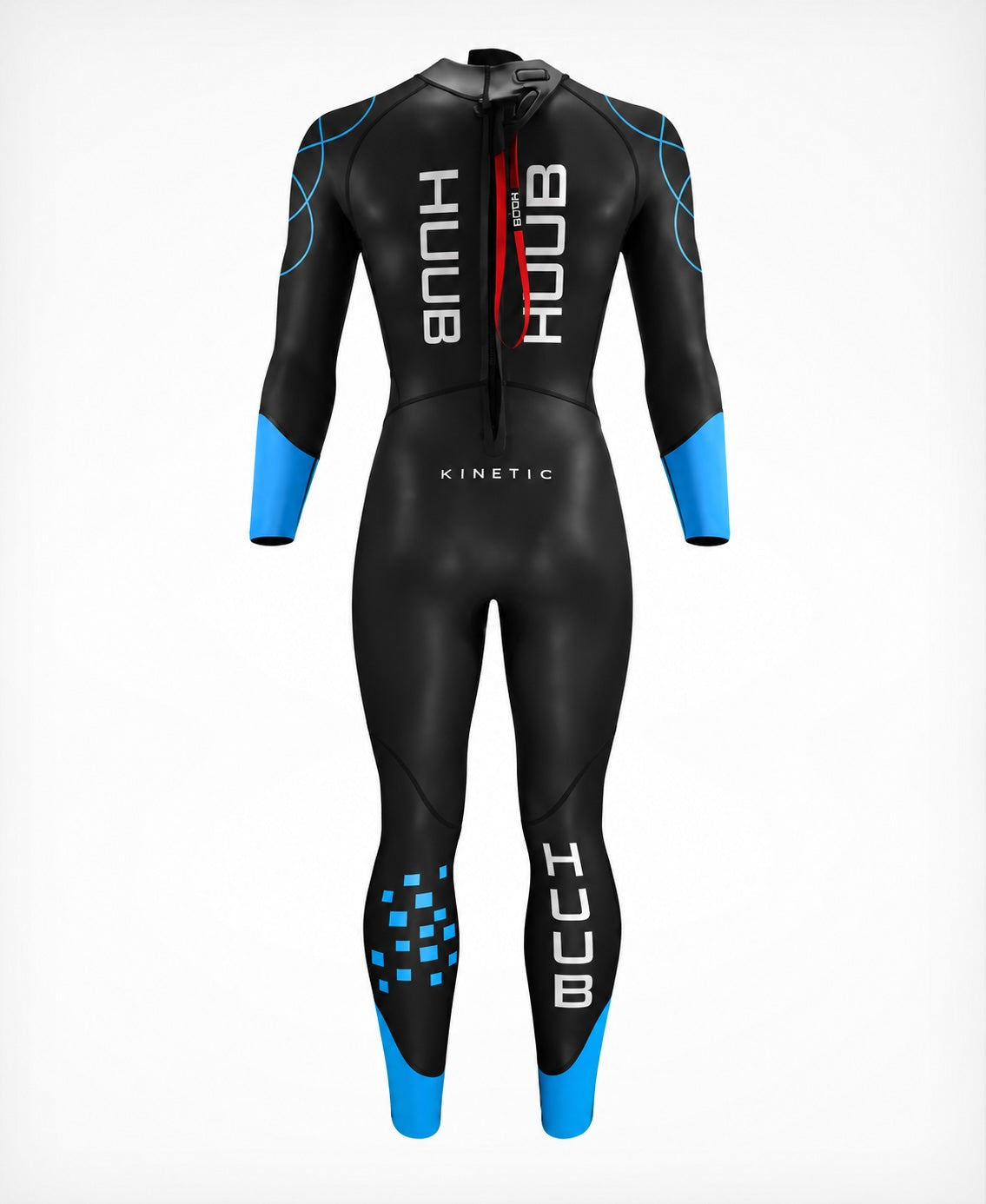 Roupa de Neoprene - HUUB Kinetic Wetsuit Blue/Black - Masculino