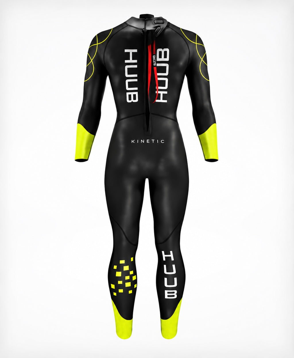 Roupa de Neoprene - HUUB Kinetic Wetsuit Green/Black - Masculino