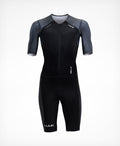 Macaquinho de Triatlo - HUUB Anemoi 2 | 22PLUS Tri Suit Bonded Black - Masculino