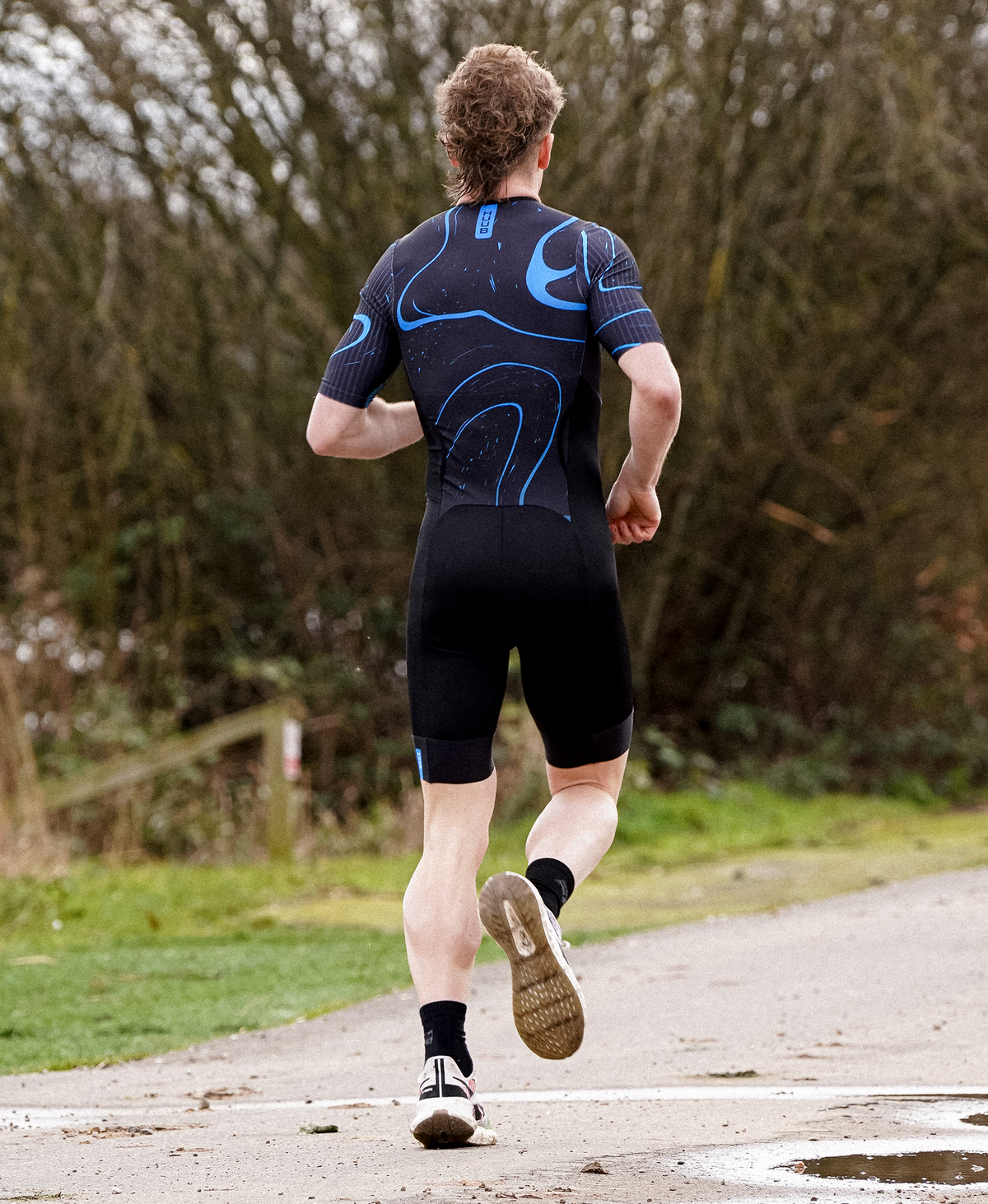 Core Aero Tri Suit Blue Slick - Men's
