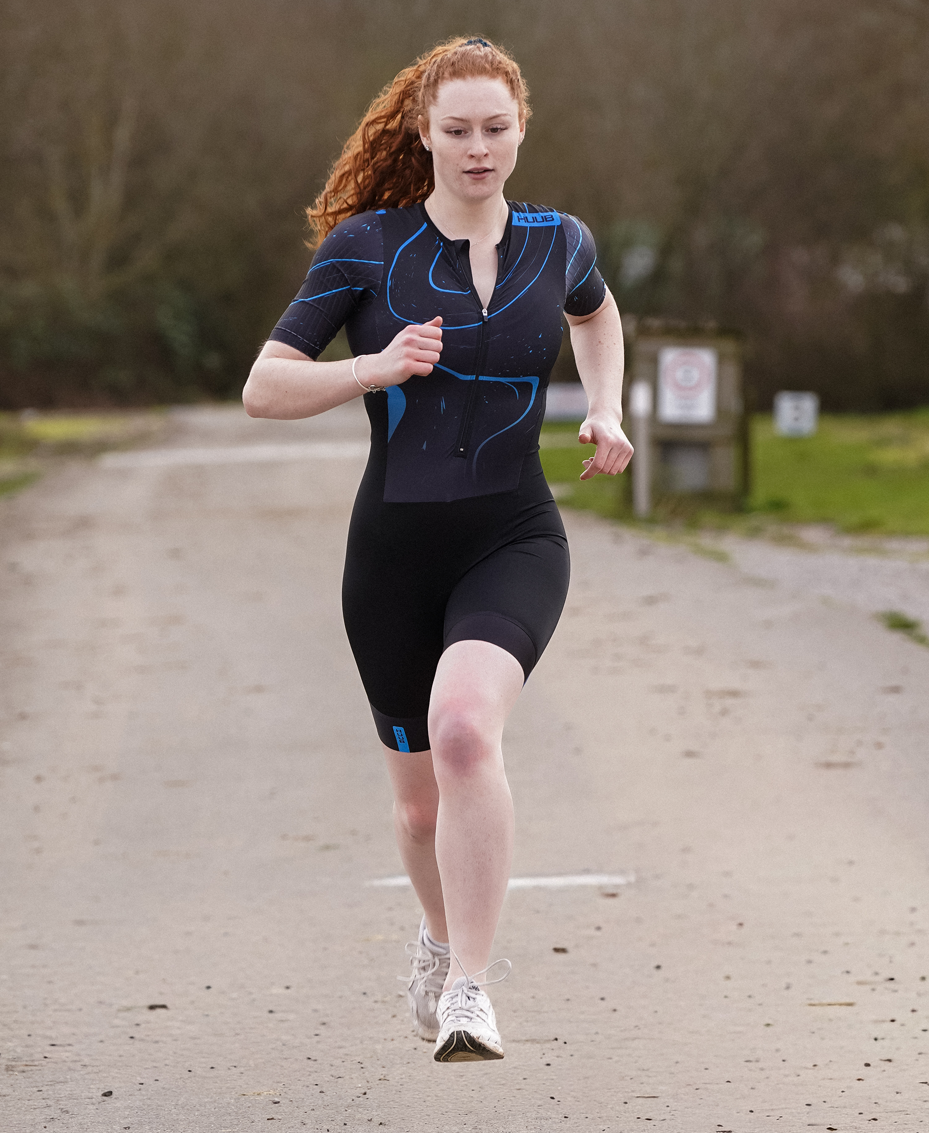 Core Aero Trisuit Blue Slick - Women's