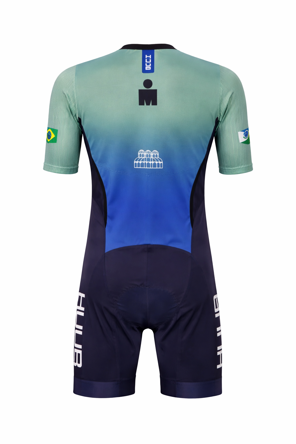 Trisuit Oficial Ironman Curitiba Green- Woman's