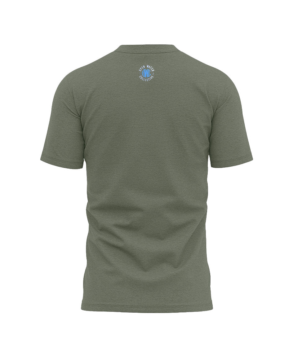 Open Water Collective T-Shirt - Olive green