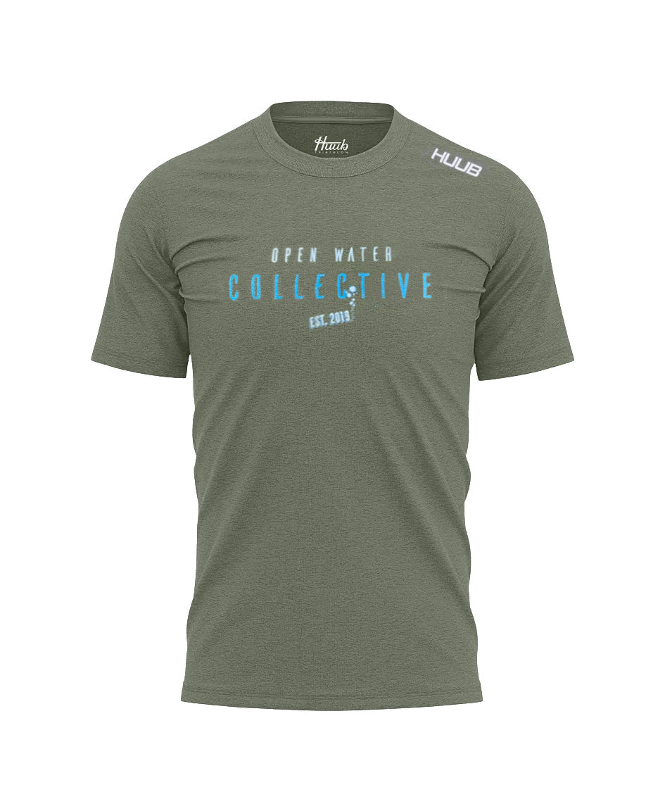 Open Water Collective T-Shirt - Olive green