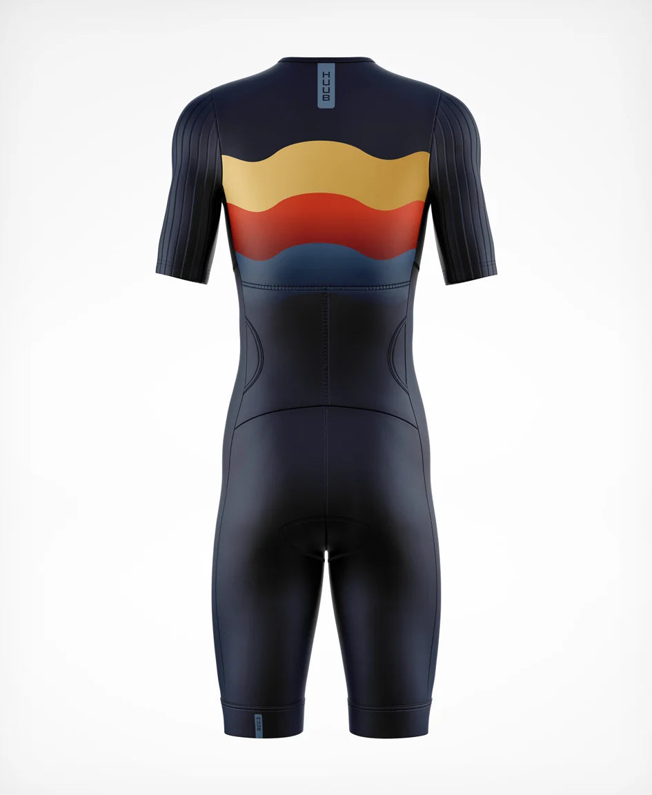 Macaquinho de Triatlo - HUUB Max Tri Suit Navy - Feminino