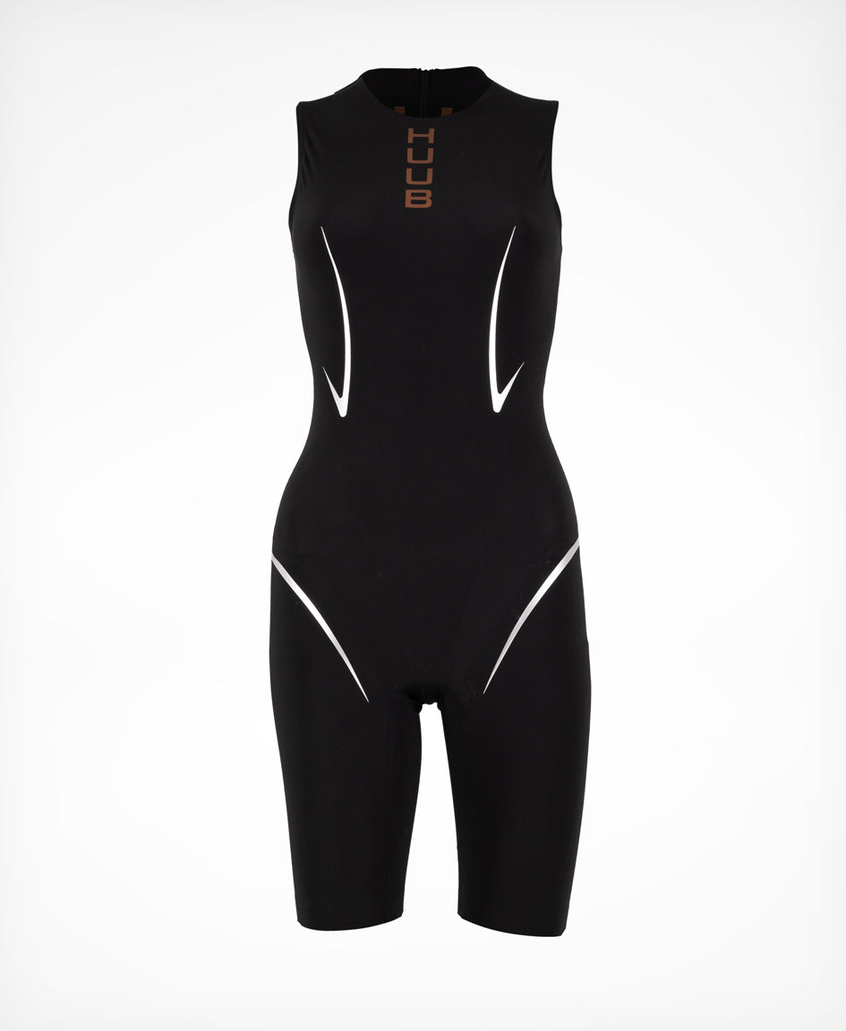 Roupa de Natação para Competição - HUUB TC Performance Swimskin Black - Feminino