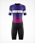 Macaquinho de Triatlo - HUUB Vista Aero Tri Suit Berry - Masculino