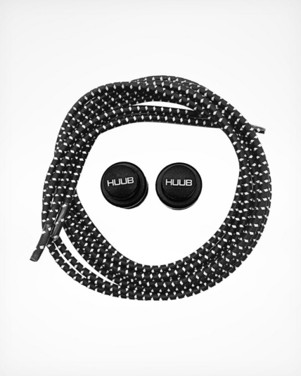 HUUB Elastic Laces with Locks - Black