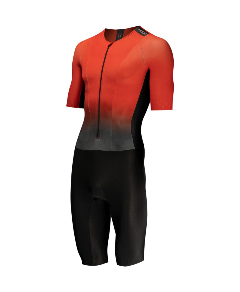 TC Performance Tri Suit Black/Red – Men's - Image 2