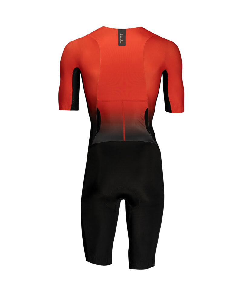 TC Performance Tri Suit Black/Red – Men's - Image 3