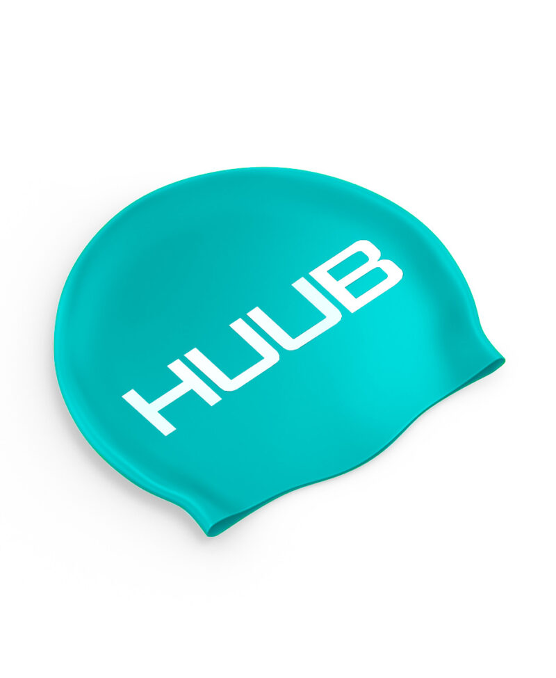 Swim Cap - Water Green/White - Image 2